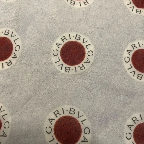 BLVGARY RED AND BLUE Silk Scarf - Picture 15 of 16